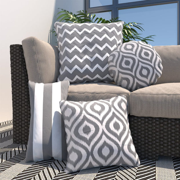 Light grey outdoor cushions hotsell