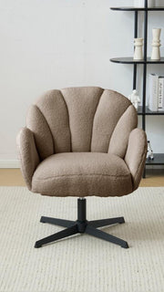 Molly Boucle Swivel Chair Armchair