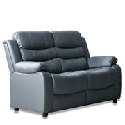 PU Fixed Grey 2 Seater Sofa /3 Seater Sofa Set