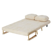 Bola Boucle Foldable 2 Seater Sofa Bed With Pillows