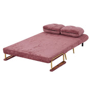 Bola Boucle Foldable 2 Seater Sofa Bed With Pillows