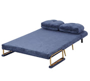 Bola Boucle Foldable 2 Seater Sofa Bed With Pillows