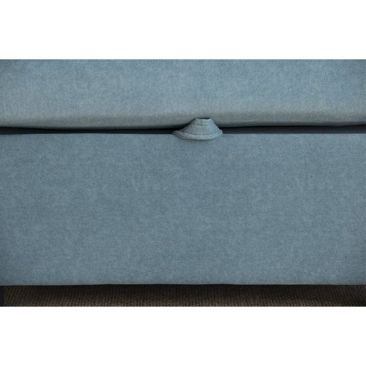 Anti-Scratching Microfibre Fabric Corner Sofa Storage Sofa 3 Seater Corner Sofa With Chaise