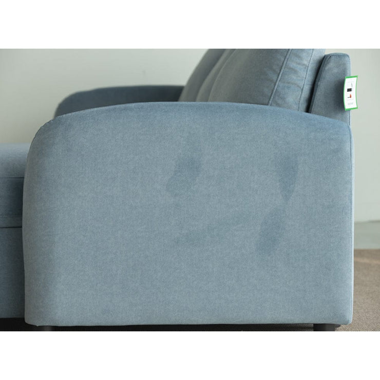 Anti-Scratching Microfibre Fabric Corner Sofa Storage Sofa 3 Seater Corner Sofa With Chaise