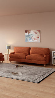 Bunburry 3 Seater Sofa Upholstered Sofa