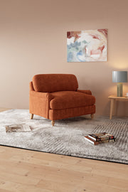 Bunburry Leisure Chair Upholstered Armchair With Ottoman