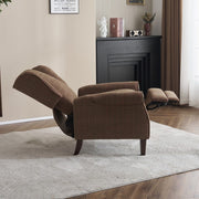 Ascot Linen Pushback Recliner Chair