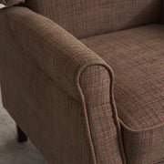 Ascot Linen Pushback Recliner Chair