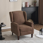 Ascot Linen Pushback Recliner Chair