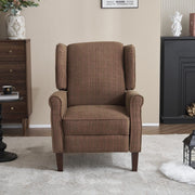 Ascot Linen Pushback Recliner Chair