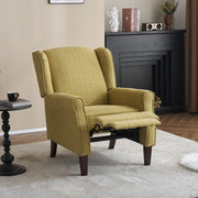 Ascot Linen Pushback Recliner Chair