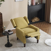 Ascot Linen Pushback Recliner Chair