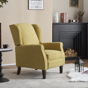 Ascot Linen Pushback Recliner Chair