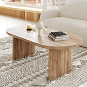 Belluno 120cm Oval Coffee Table In Oak