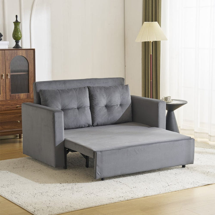 Avery 2 Seater Fold Out Upholstered Sofa Bed