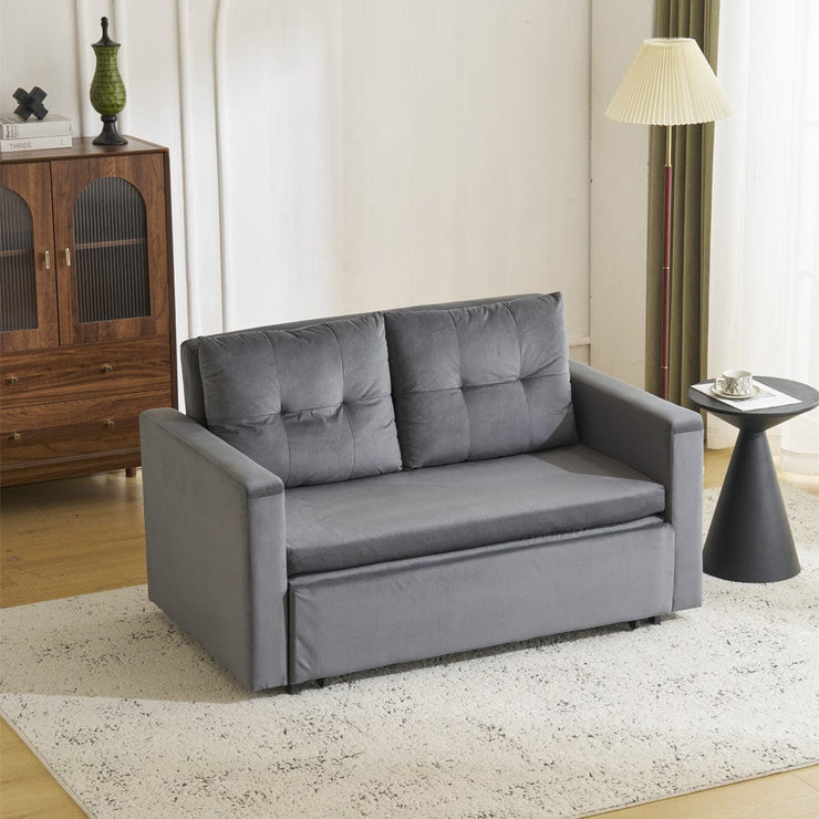 Avery 2 Seater Fold Out Upholstered Sofa Bed