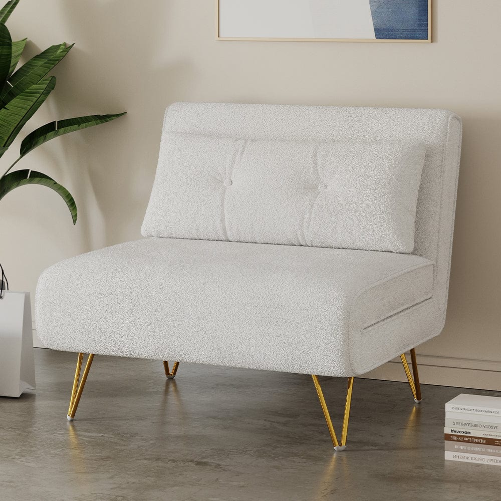 Foldaway sofa bed top