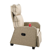 Outdoor Furniture Rattan Recliner Armchair