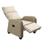 Outdoor Furniture Rattan Recliner Armchair