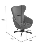 Noah Swivel Chair Leisure Armchair