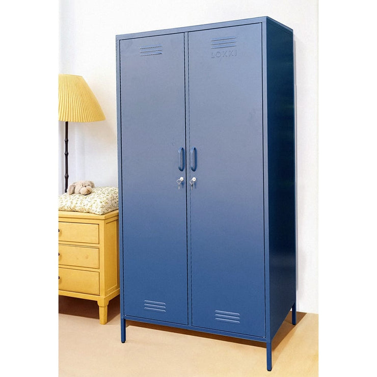 Lokki® 2 Doors Wardrobe Storage Locker cabinet With Adjustable Shelf