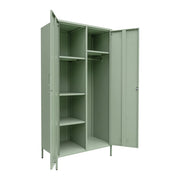 Lokki® 2 Doors Wardrobe Storage Locker cabinet With Adjustable Shelf