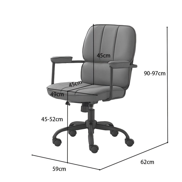 Theo Swivel Office Chair Armchair Adjustable Chair