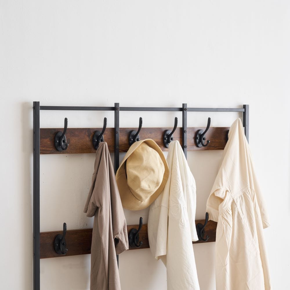 Belluno Industrial Style Coat Rack Stand