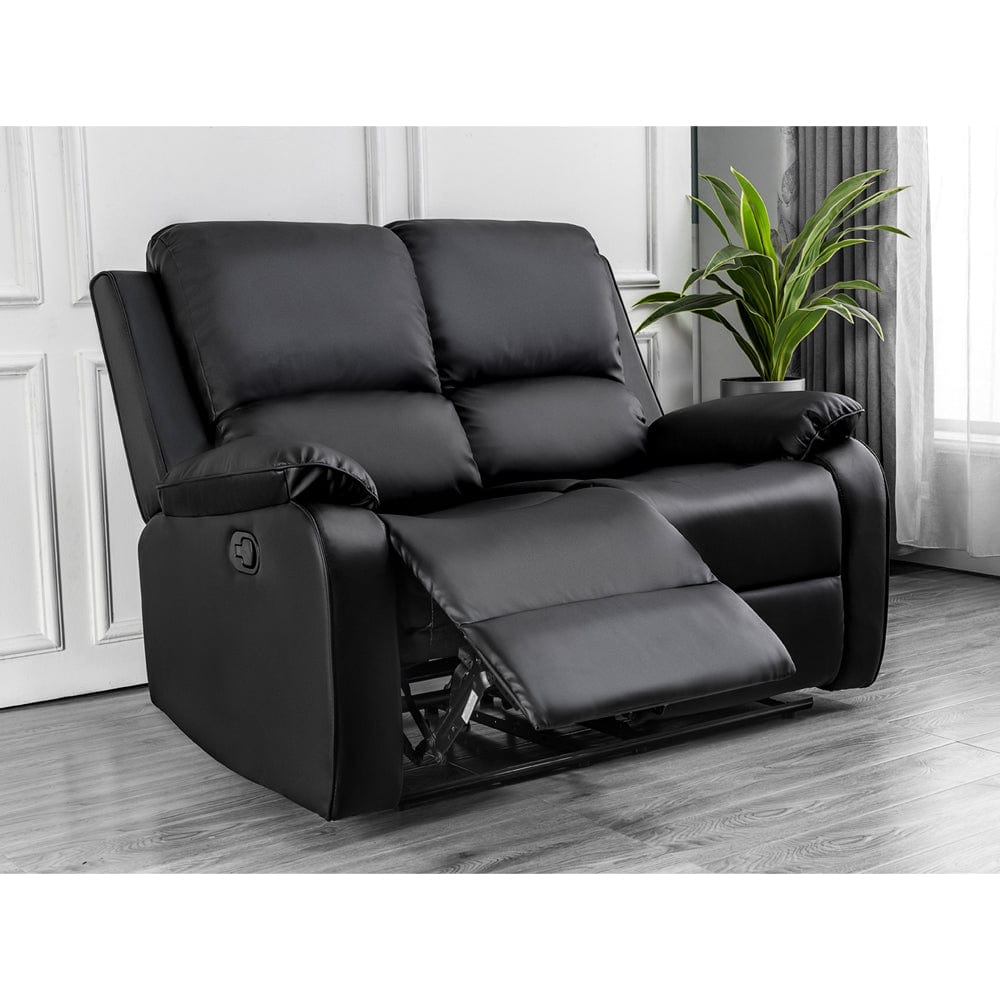 Small leather recliner sofa sale